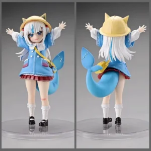 Calede Kindergarten Hololive Gawr Gura Hololive Gawr Gura Anime Figure shark Figure Cute Figurine Collectible Model Toy Kid Gift