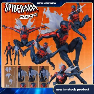 NEW MAFEX 239 Spider Man 2099 Comic Version 1/12 Scale 6-inch Mobile Doll Handmade Genuine Action Figure Toy