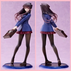 Komi Can'T Communicate Shouko Komi Figure Anime Beautiful Girl Uniform Two-Dimensional Model Room Desktop Ornament Toy Gift