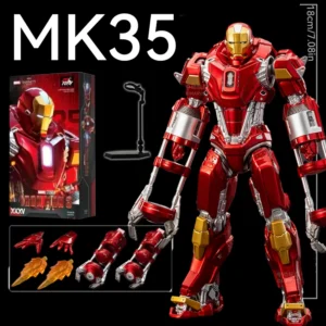 ZD Iron Man Toys MK2 Movie Action Figure MK26 Gamma MK12 MK15 War Machine The Avengers Iron Man Collections Doll Model Gift
