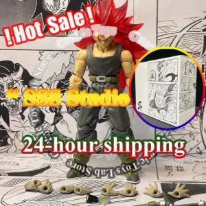 In Stock SSS Studio Dragon Ball Figure Trunks Ssj3 S.H.F Figuarts SHF Dragon Son Super Saiyan 3 Action Figure Birthday Gift Toy