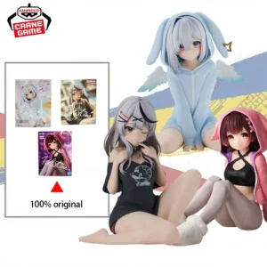 In Stock BANDAI Relax time hololive IF Amane Kanata Sakamata Chloe Roboco-san Anime Action Figures Model Toys Gift