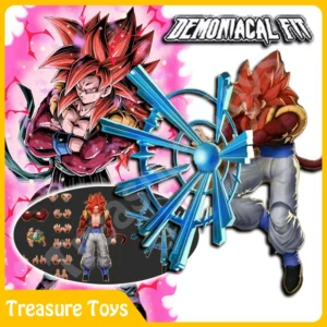 Demoniacal Fit Gogeta Figure Dragon Ball GT Super Saiyan 4 Gogeta 3.0 Anime Action Figures Figurine Model Toys Gifts