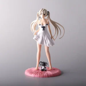 Japan New 24cm Yosuga no Sora Figure PVC Action Anime Doll Model Toys cute white suspender skirt Figure for girl gift