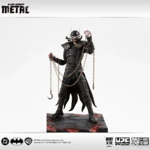 Spot SaleOriginal LPZZ UPFinegures Dark Nights Metal The Batman Who Laughs Laughing Bat  in Stock Anime Action Collection Figure