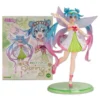 18CM Anime Hatsune Miku Four Seasons Series Spring Spirit Kawayi Dress Action Figure