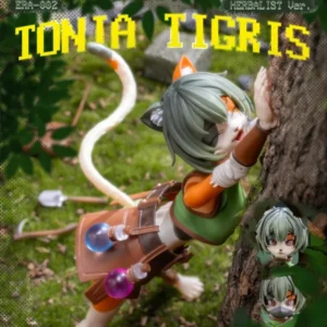 Genuine Lado Toys Adventure Team - Three-Flowered Cat - Herbalist - Tonya - Doll Decoration Birthday Gift 1/12  Action Figure