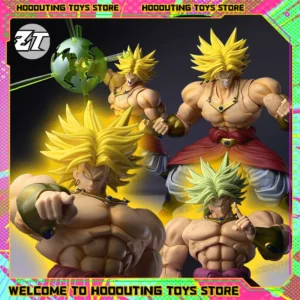 ZT Studio Figure Dragon Ball SSJ3 Broly Figurine SHF Large Special Effects Accessories Kit Action Figure Collectible Model Toy