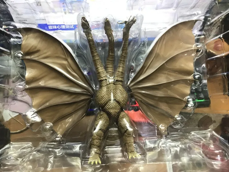 30cm Godzilla:King of The Monsters King Ghidorah Three-Headed Dragon Action Figures Toys Collection Gifts SHF SHM - Image 7
