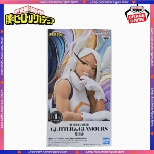 In Stock BANDAI Original My Hero Academia GLITTER GLAMOURS MIRKO Action Toy Figures PVC Statue Model Doll Desktop Ornament Gifts