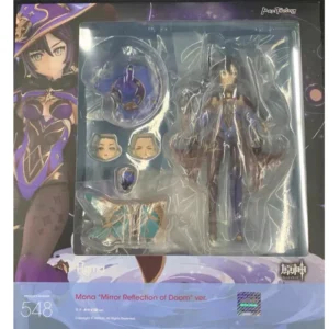 100% Original Figma 548 Genshin Impact Mona Mirror Reflection Of Doom ver In Stock Anime Action Collection Figures Model Toys