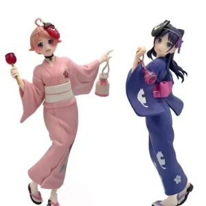 In Stock Genuine Witch Watch Nico Wakatsuki Nico Wakatsuki Yukata Pvc Figure Model Collector Ornament Toy Gift New and Unopened