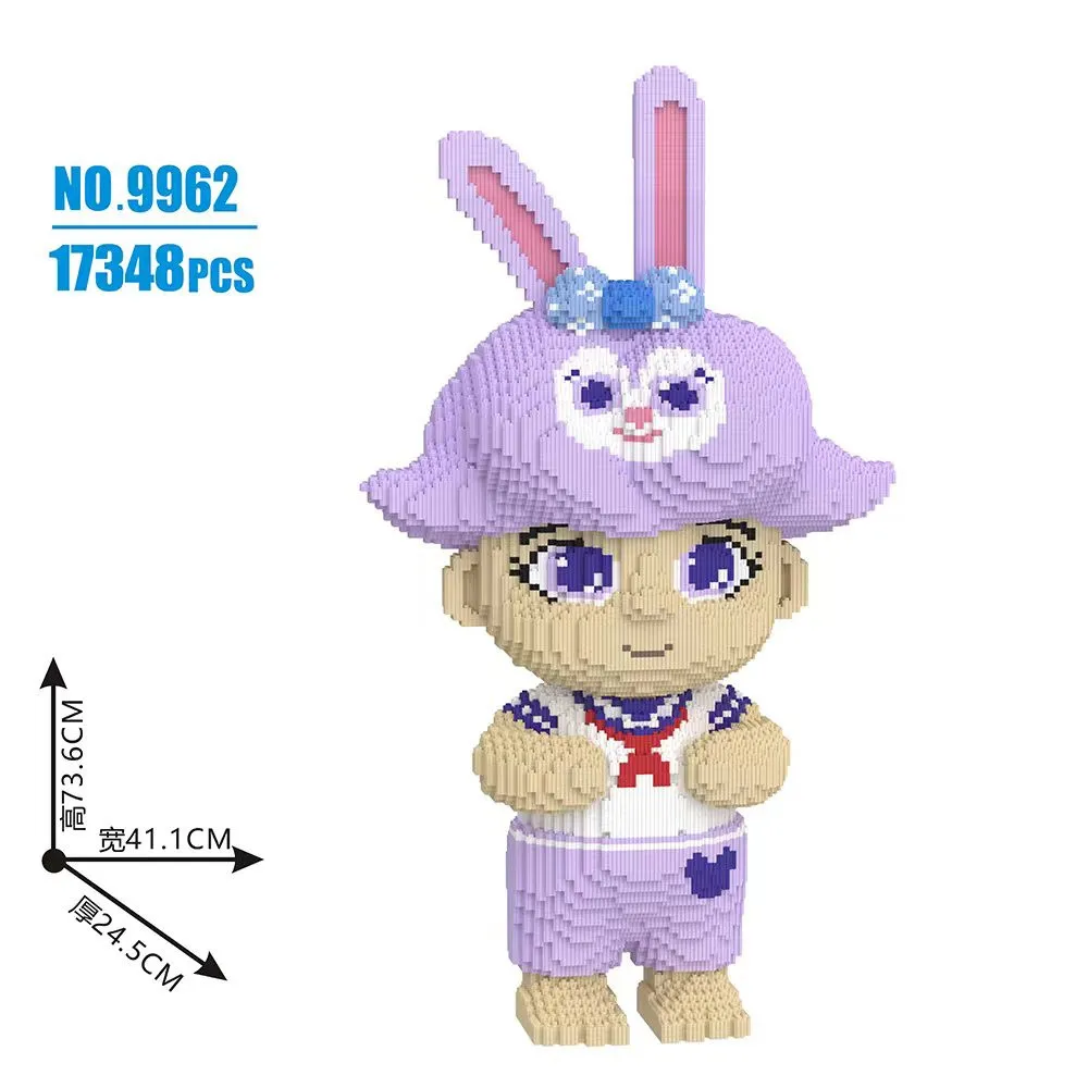 Big Pokemon Squirtle Charmander Magic Building Block Cartoon Horse Joker Model Toy Dragon Assembled Bricks Figure For Kids Gift - Image 40