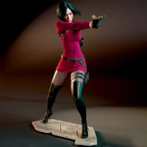 Espionage Diva Resin Kit - 1:18 Original Anime Spy Unpainted Figure for DIY Painting A837