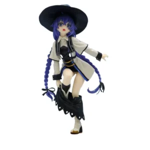 18cm Anime Figure Reincarnation Rocky Dress Up Scene Other World Magician Ornament Model Christmas Gift