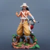 25cm/9.84in Anime One Piece Usopp PVC Statue Model Collectible Figure