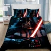 Cartoon S-Stars Wars Bedding Set 3D Printing Duvet Cover Pillowcase Queen King Collectible Figure