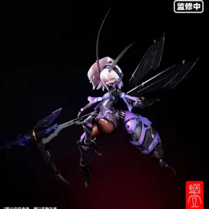 in stock Snail Shell ARGIDAE GIRL BEE-04R Three Leaf Machine Girl Action Figure Model