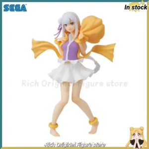 【In Stock】Original SPM Re: ZERO - Starting Life in Another World - Emilia -Wind God- Anime Figure Model Toys Ornaments