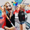 ACG-23 1/6 Scale Female Soldier Suicide Squad Ugly Girl Harry Quinn Baseball Action Figure