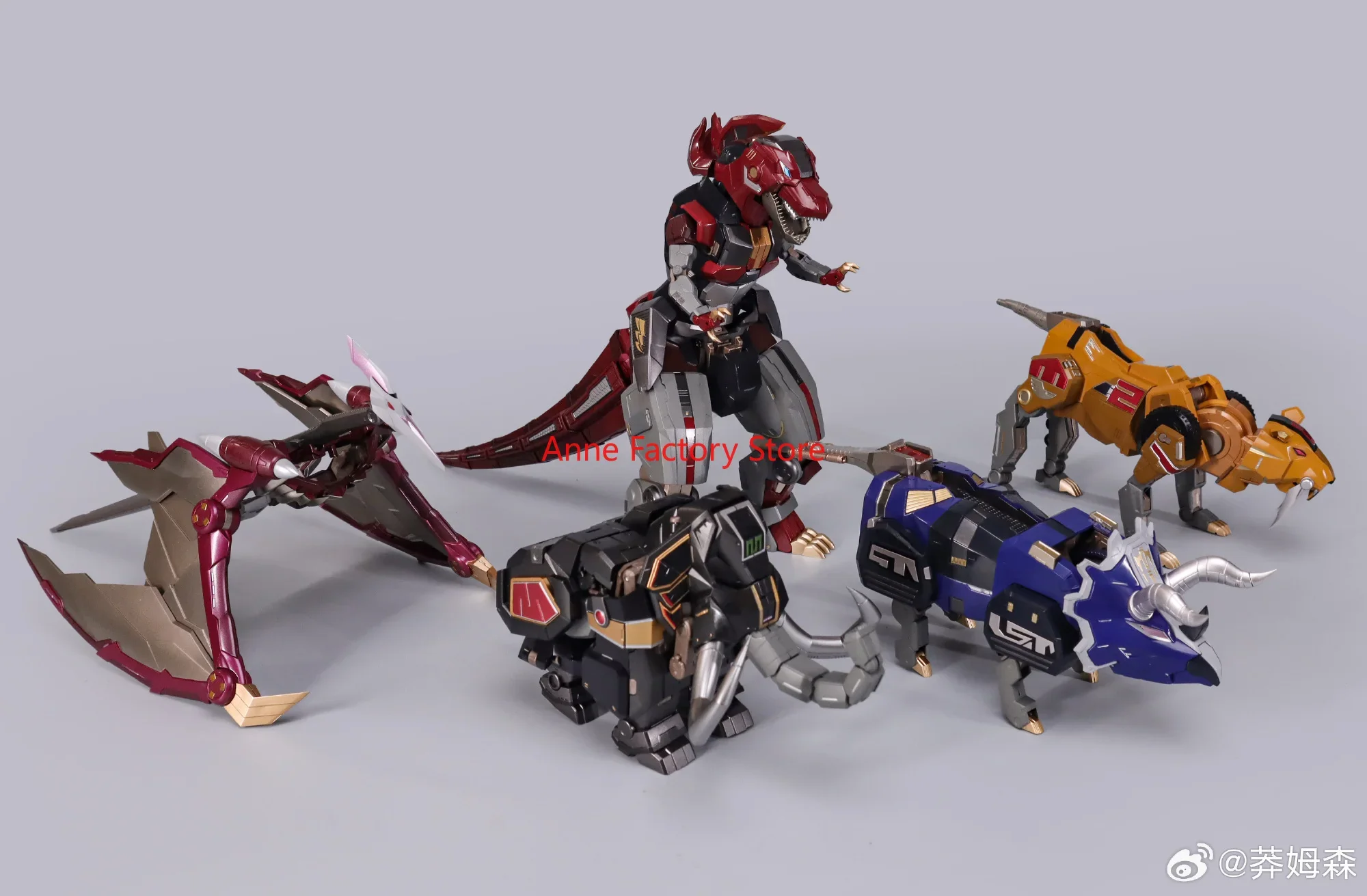 Nuevo Modelo De Ráfaga ZL-01 KO FLAMETOYS BEAST LORD Dragon Caesar Megazord Aleación Producto Terminado Modelo Figuras De Acción - Image 6