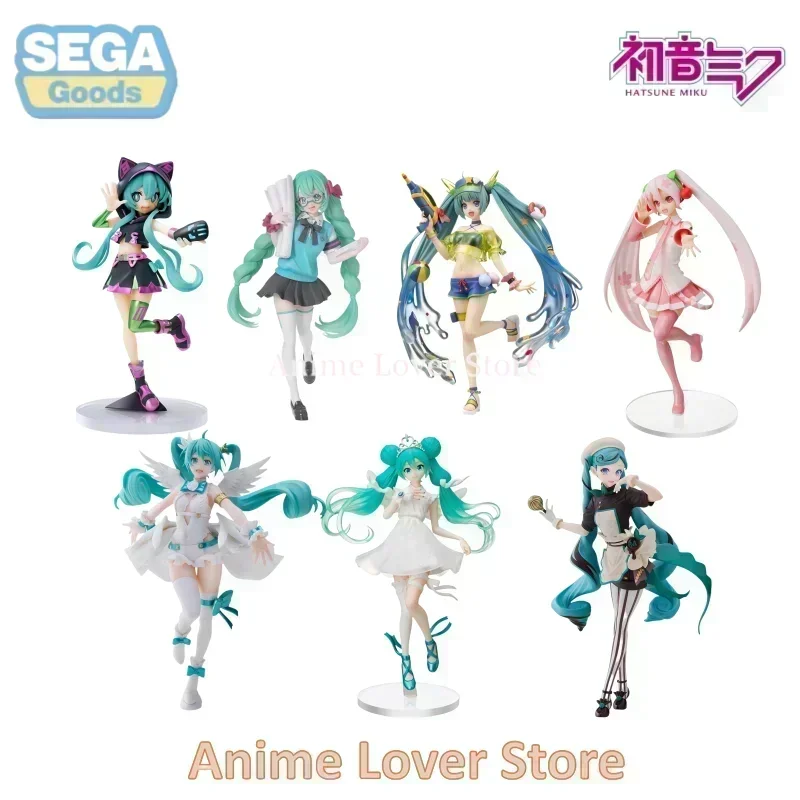 In Stock Original SEGA MIKU SPM Luminasta Vocaloid Hatsune Miku Anime Action Figure Toys for Kids Gifts Collectible Model - Image 2
