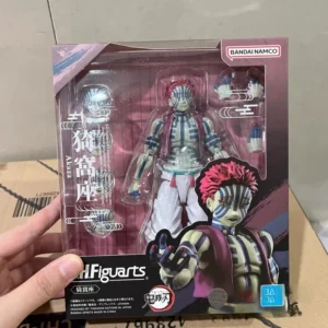 2025 Original In Stock Bandai S.H.Figuarts Demon Slayer Kamado Tanjirou&Kamado Nezuko Action Figure Anime Model Desktop Toy Gift