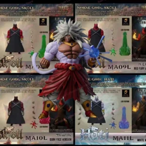 【New】Kong Dragon Ball SHF Super Saiyan Super Saiyan Four Broly MA08L,09L,10L,11L Anime Figure Model Toy