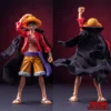 1/12 Scale Male Clothes One Piece Monkey D. Luffy Straw Hat Black Accessory Set