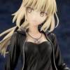 24CM Anime Fate/Grand Order Altria Pendragon 1/7 Saber Standing Sword Model Action Figure