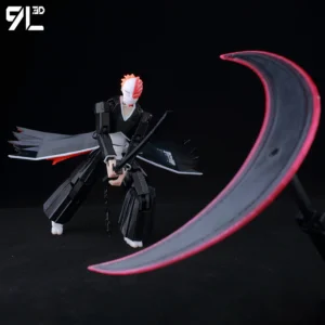 9L3D Fully Articulated Bleach Anime Figure IchigoKurosaki Dummy13/Lucky Titan13 Moveable Joints Anime-accurate Boy Birthday Gift