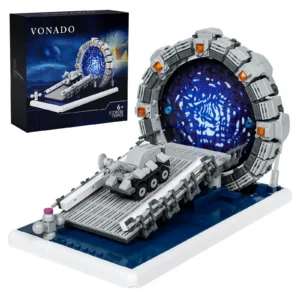 stargateal Building Block Kit,Movie Space Travel Scenes Weaponized Mobile Chariots Bricks Toys Children Gifts(722PCS)