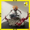 Bleach Ichigo Hollowfied 23cm Anime Statue Getsuga Tensho Collectible Figure