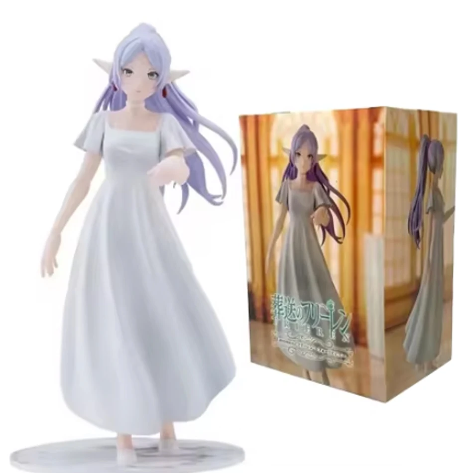 New 2025 frieren beyond the end of the journey anime figure frieren reading action collectible pvc models statue gifts - Image 10