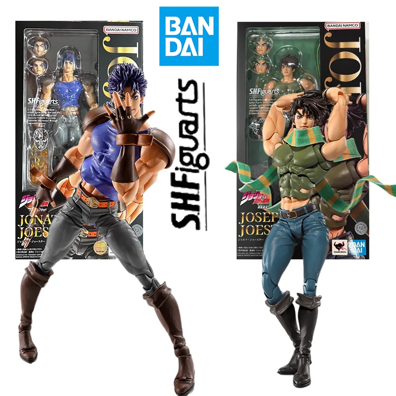 Bandai S.H.Figuarts SHF JOJO JOJO JONATHAN JOESTAR Model Kit SHF PVC about 14.5cm Action Figures Model Toys Figurine Gift