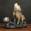 22cm Dark Souls the Great Grey Wolf Sif Figurine Model Statue Collectible Figure