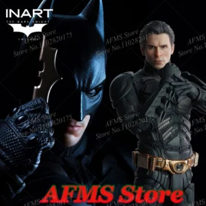 INART 1/12 Men Soldier Bat Hero Christian Bale The Dark Knight Rises Eternal Fight Hero 6Inch Action Figure Model Collection