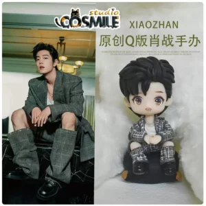 Handwork Zang Hai Zhuan Xiao Zhan Ancient Costume The Untamed Orange Suit Figure Figurine Doll Toy Model Gift MR