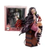 15CM Demon Slayer Kamado Nezuko Sitting Model PVC Box Decoration Collectible Figure