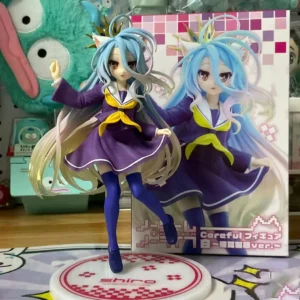 19CM Anime No Game No Life White "Figure Anime PVC Anime Action Figures Model Collection Ornament Anime Model Toy Gift