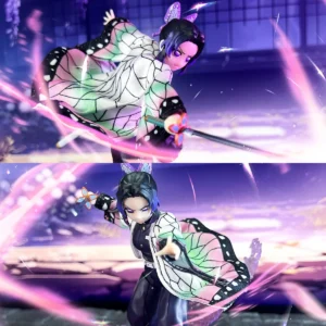 【No Figure】Demon Slayer SHF Handmade 1/6 Scale Female Warrior Shinobu Kochou Cloak Accessory For 12inch Action Figure Model