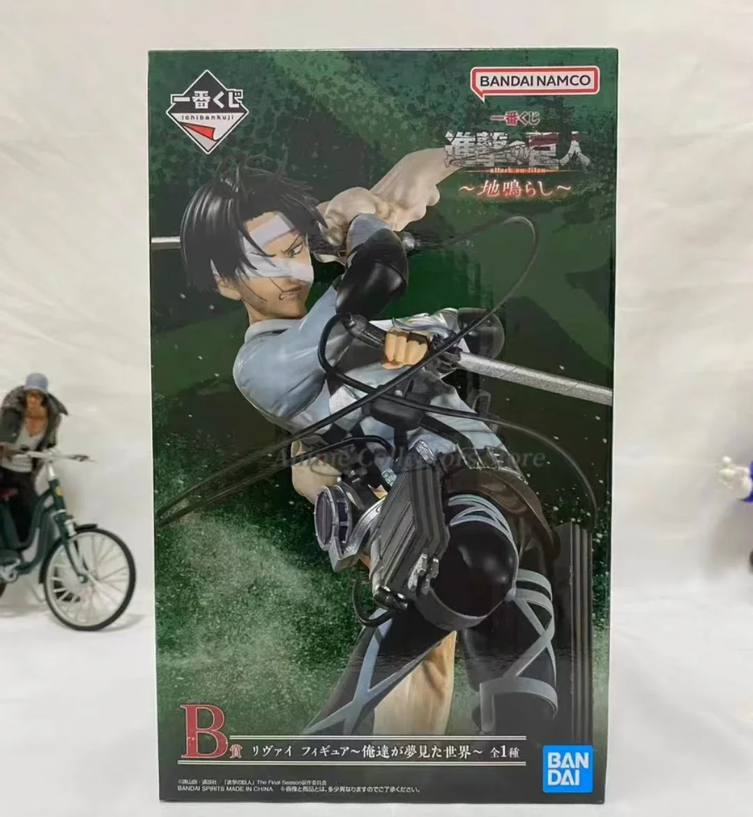 Bandai Original Anime Attack on Titan Ichiban Kuji Hange Zoe Levi Ackerman PVC Action Figure Model Collectible Toys Boys Gift - Image 9