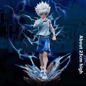 New Nuevas Figuras De Anime Hunter × Hunter Killua Zoldyck Figura  AccióN De Manga Modelo Pvc Estatua Coleccionable Ornamento