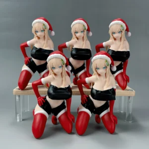 12CM Insight Nikukan Girl Christmas Present Watashi Carol Sexy Girl 1/7 PVC Action Figure Toy Collection Model Doll
