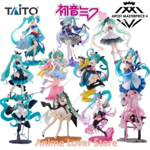 IN Stock TAiTO Original Hatsune Miku ARTIST MASTERPIECE AMP+ Taito Miku Anime Figure Toys for Gifts Collectible Model Ornaments