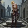 Attack On Titan Annie Leonhart Figures Action Figurine Desk Decora Statue Collectible Figure