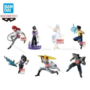 In Stock YuYu Hakusho Dark Martial Arts Club Kurama Hiei Kuwabara Kazuma Anime figure Ornaments Urameshi Yusuke Collections Gift