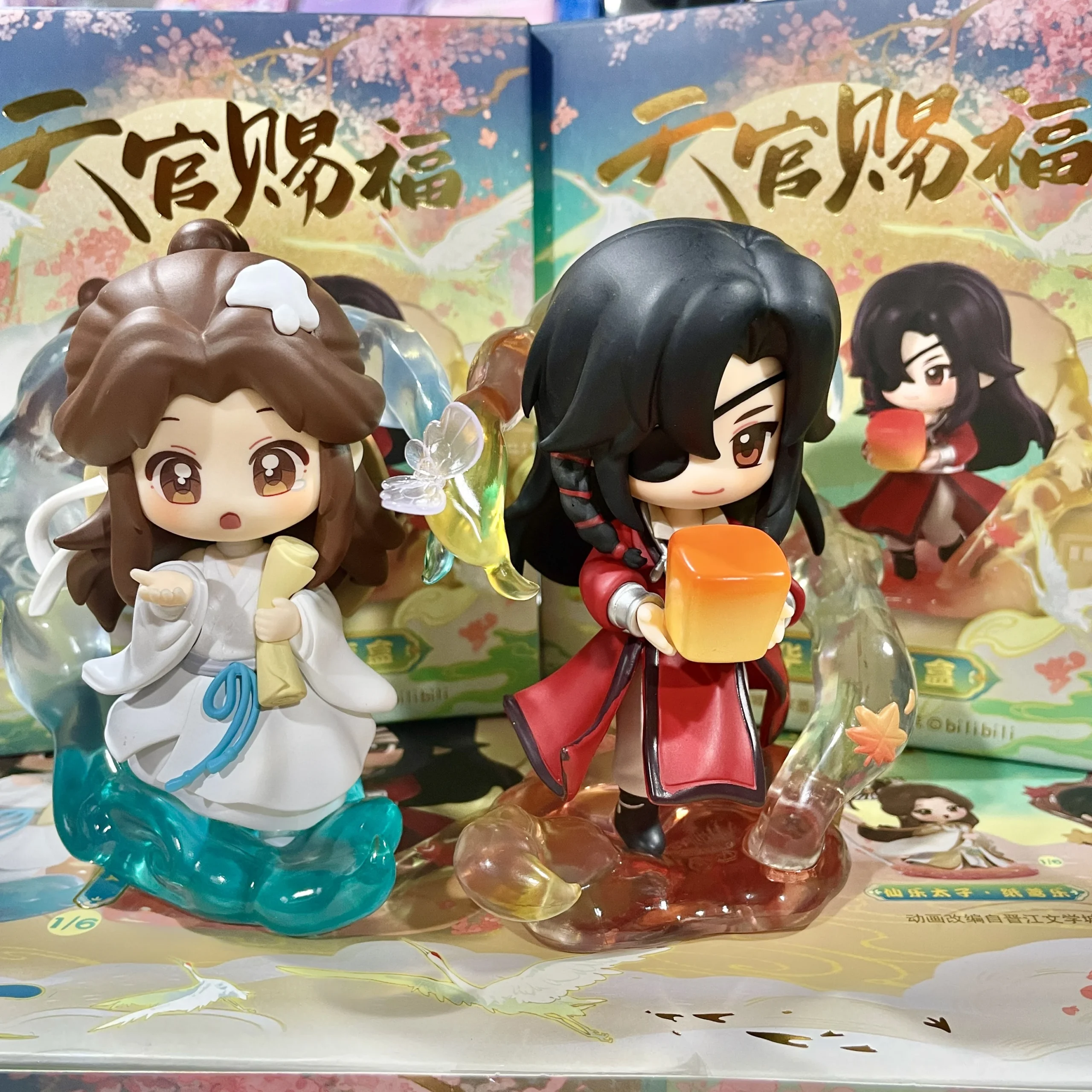 Genuine Heaven Official's Blessing The Splendor of Painting Blind Box Xie Lian Anime Collectible Figure Desktop Decoration - Image 10