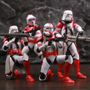 New Body Star Wars Coruscant Guard Clone Shock Trooper ARF Heavy Assault Officer 6" Action Figure Toys Phase II P2 The Bad Batch