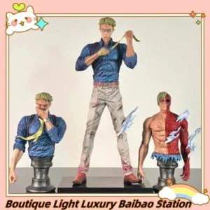 Jujutsu Kaisen Nanami Kento 32cm Action Figure Final Battle Standing Pose Anime Statue For Desktop Decoration Collectible Gift